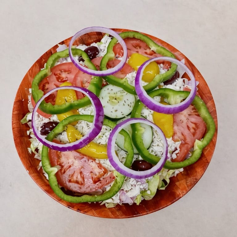 Delicious Greek Salad Awaits