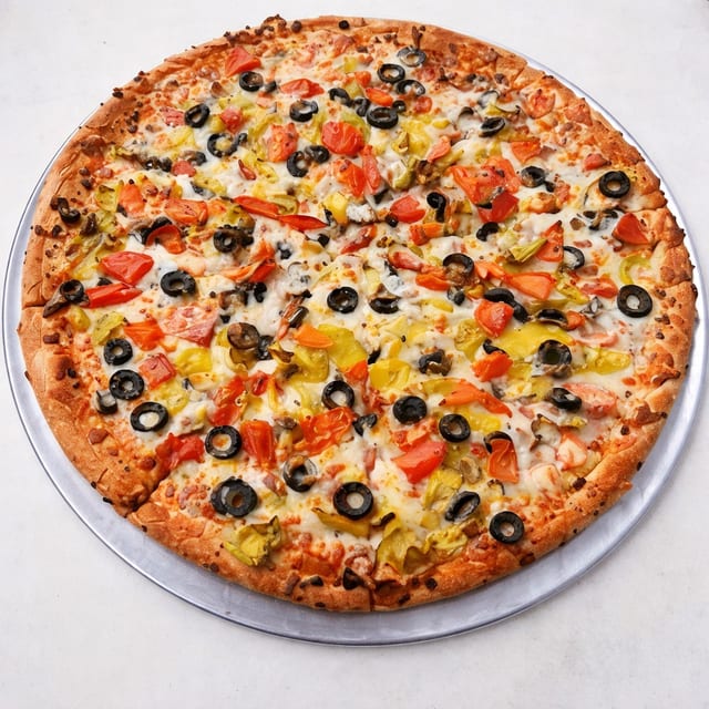 Mediterranean Pizza.
