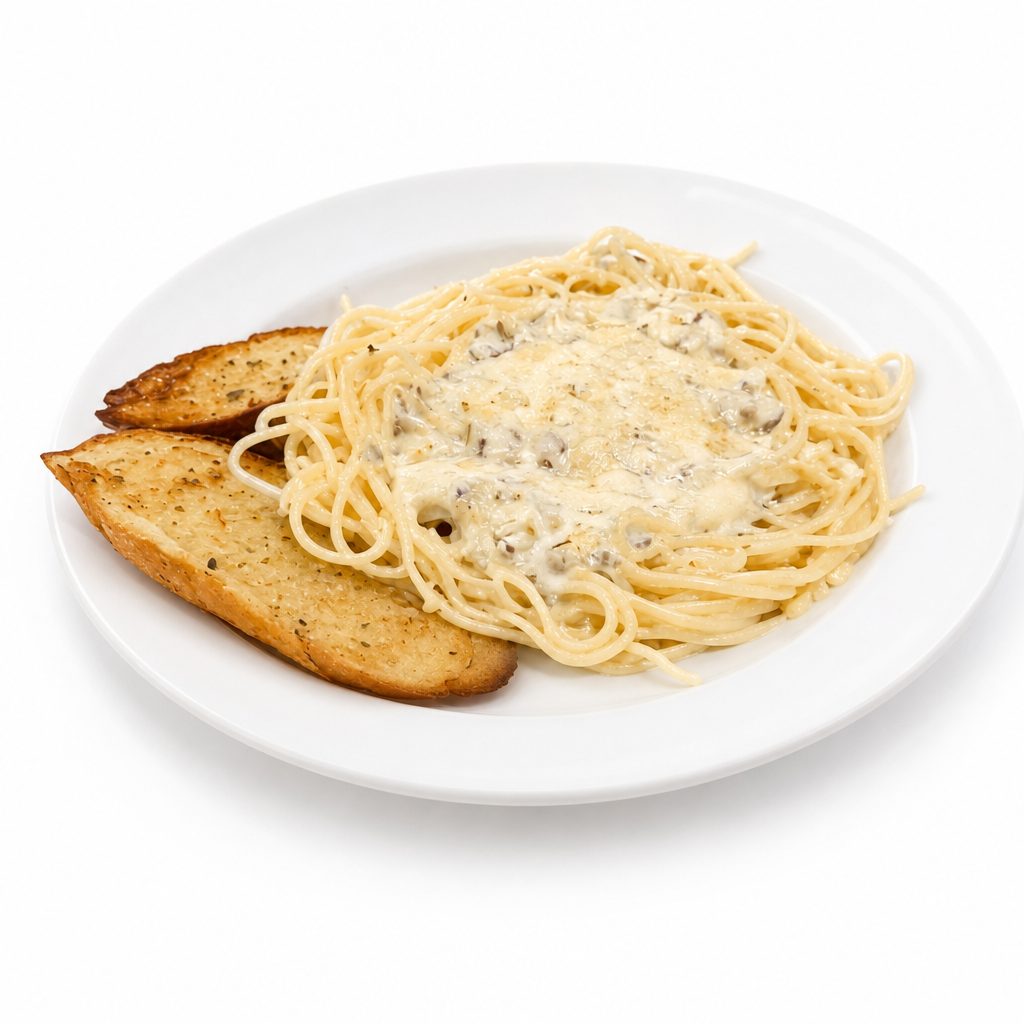 Kid's Fettuccine Alfredo.