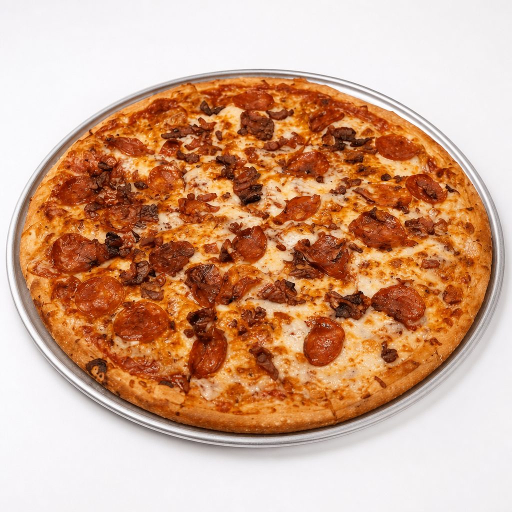Meat Lovers Pizza.