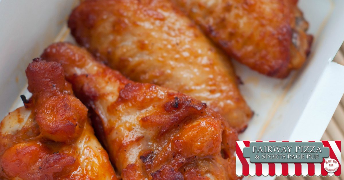 Chicken Wing Delivery by Fairway Pizza in Palm Harbor