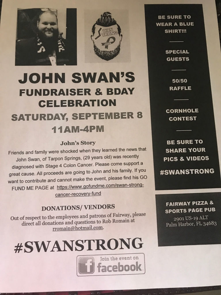 John Swan Fundraiser